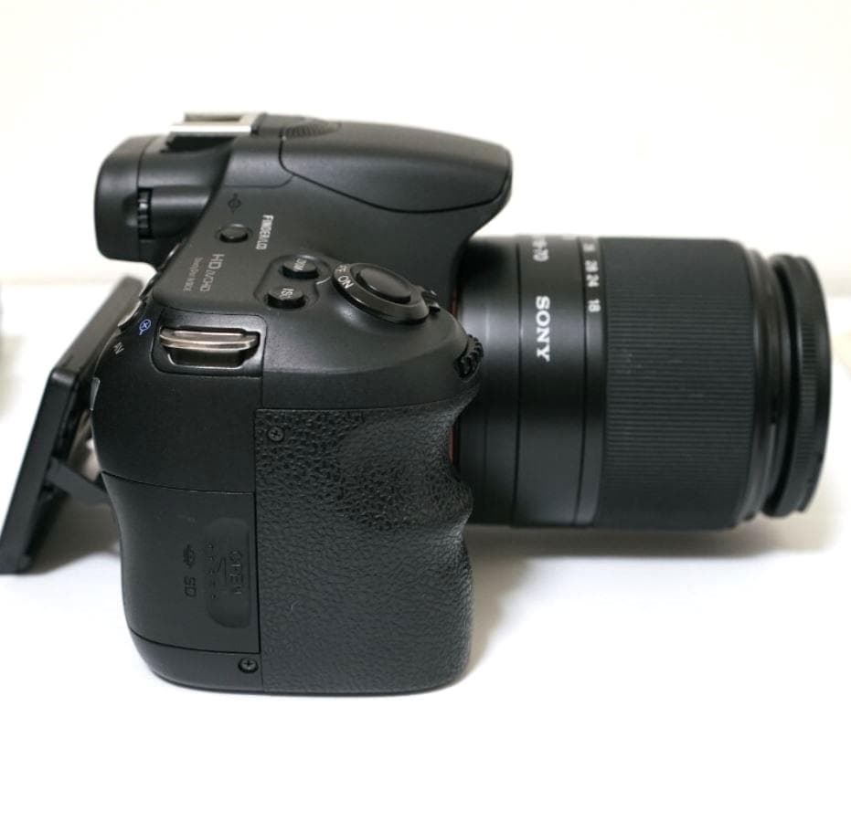 SONY α58 カメラ レンズ2本 18-70mm MINOLTA 一眼レフ - メルカリ