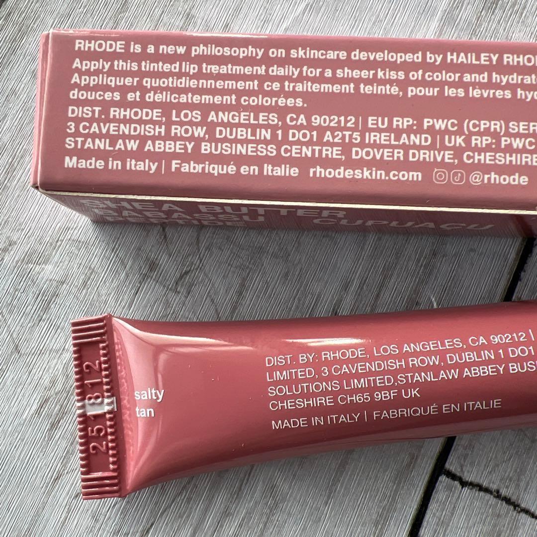 新品】rhode ペプチドリップ ティントリップグロスsalty tan - メルカリ