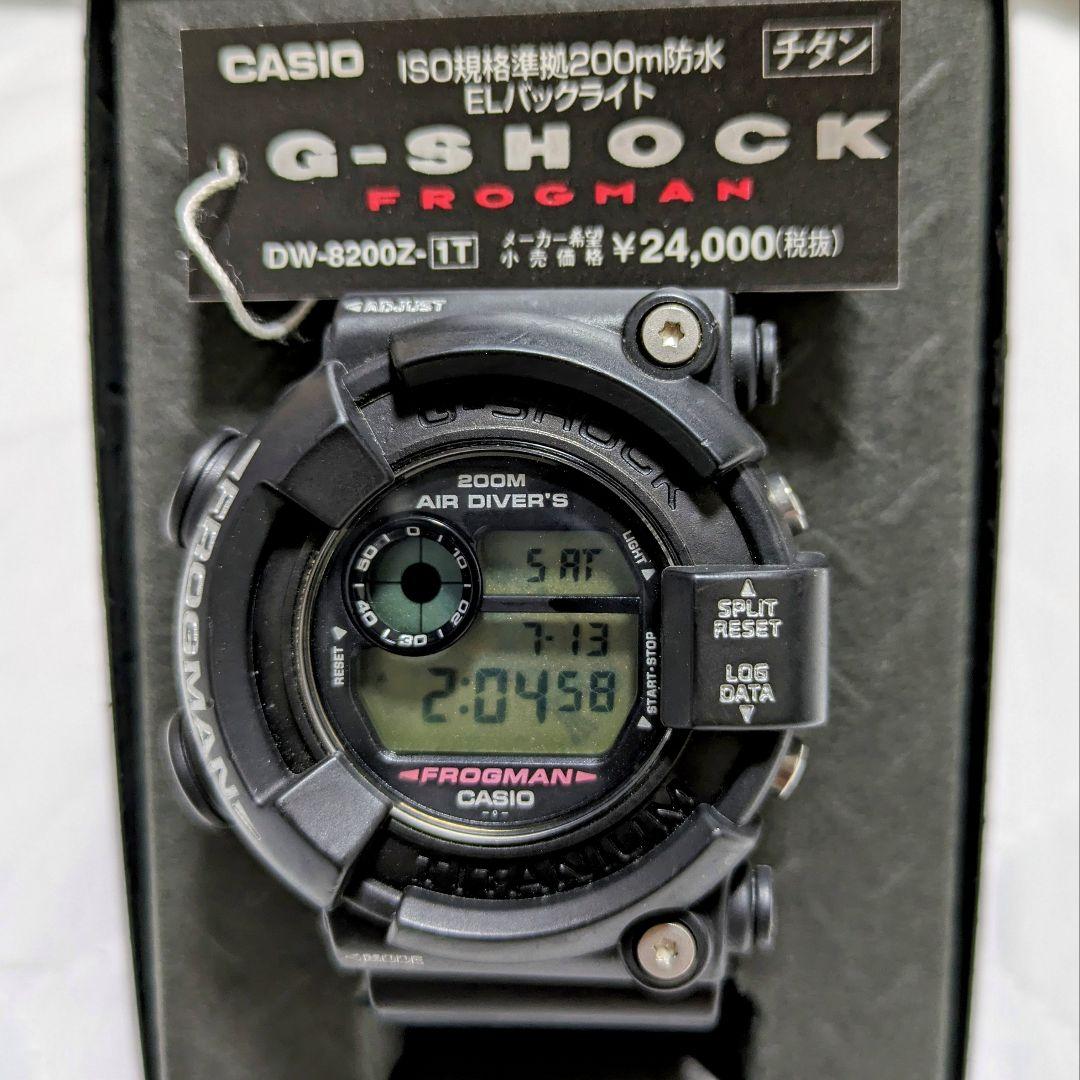 メン・イン・ブラック】カシオG-SHOCK フロッグマンDW-8200Z-1T - メルカリ