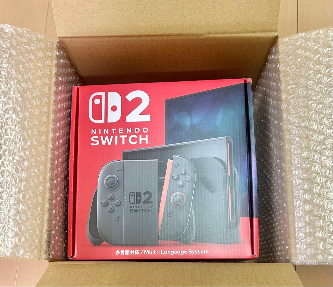 【新品未開封】任天堂Switch2 多言語版　日本国内版　未開封　匿名配送 満を持して発売された「Nintendo Switch 2」多言語対応版の開封式！