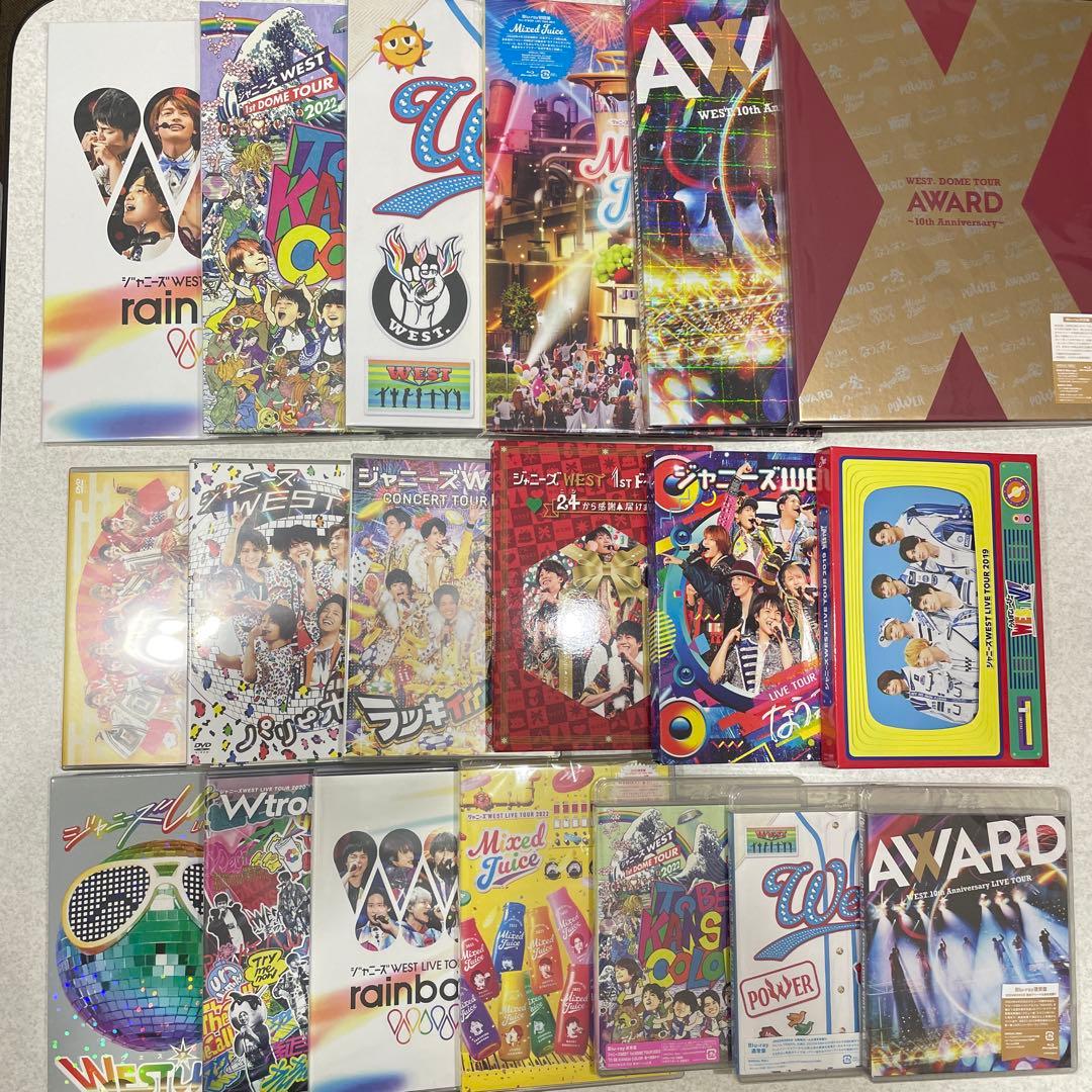 WEST. ライブDVDまとめ売り ジャニーズWEST(WEST.) ライブDVD(Blu-ray) まとめ売り - メルカリ