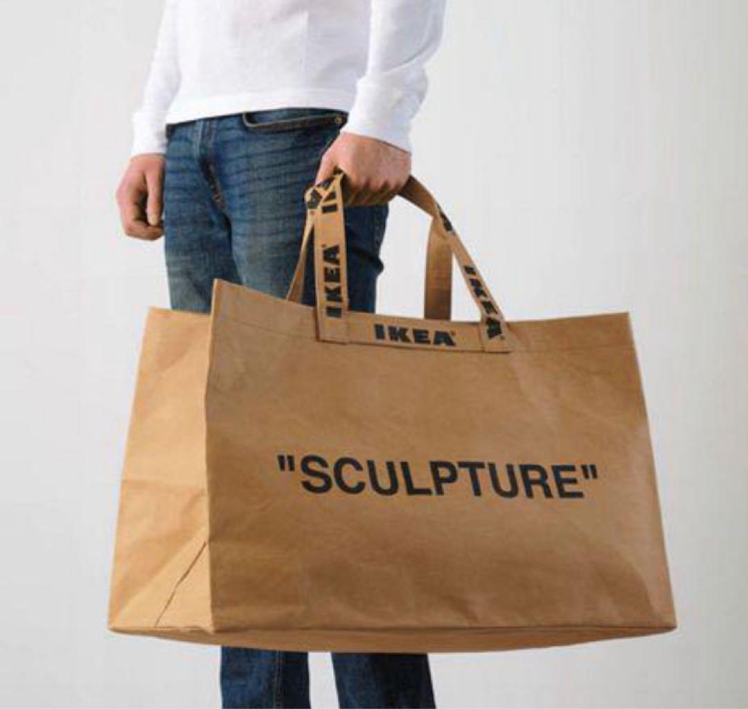 新品】IKEA x OFF-WHITE バッグLサイズ - メルカリ