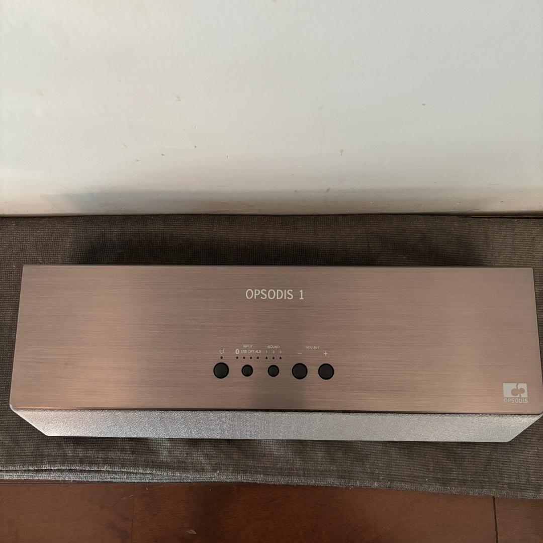 OPSODIS 1 鹿島建設　(シルバー) 鹿島建設、立体音響スピーカー「OPSODIS 1」一般販売を3月めどに準備中