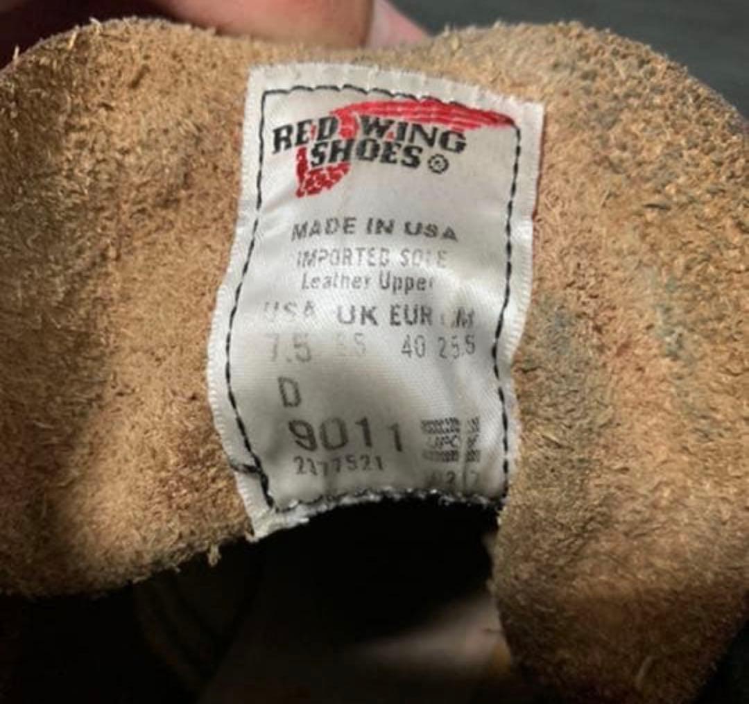 レッドウィング ブーツ ベックマン 9011 25.5cm おまけ付き