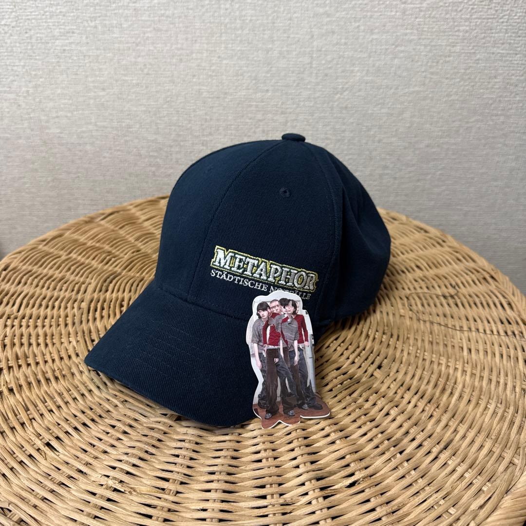 GADID ANONIEM ガディッドアノニム キャップ　ステッカー付き 希少】GADID ANONIEM ガディッドアノニム CAP キャップ 黒 - メルカリ