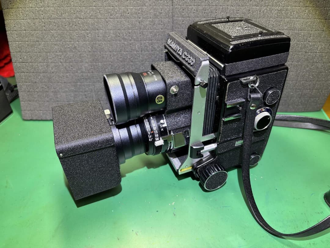 本物の存在感！ マミヤ C330 プロフェッショナル180mm F4.5 美品