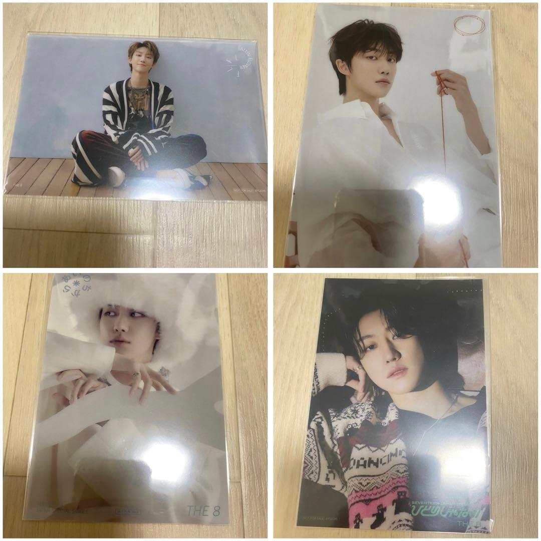 seventeen ディエイト　ポストカード　特典　24H あいのちから SEVENTEEN セブチ ジュン あいのちから 特典 クリア ポストカード