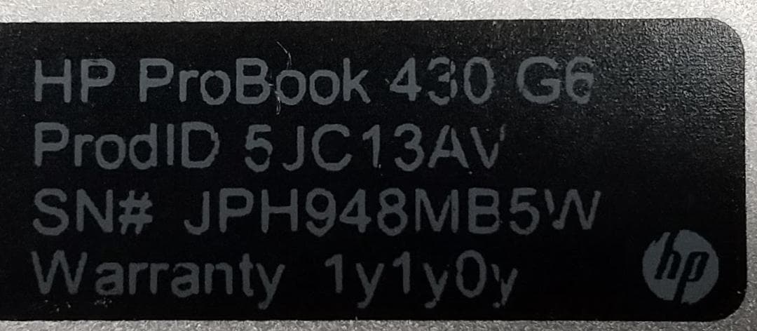 13.3型 HP 430 G6 8世代 i3 Win11 8GB Office付 - メルカリ