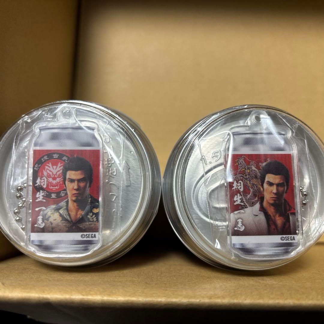 龍が如く 極3 極3外伝 サントリー ラベル缶 チャーム 桐生一馬 - メルカリ