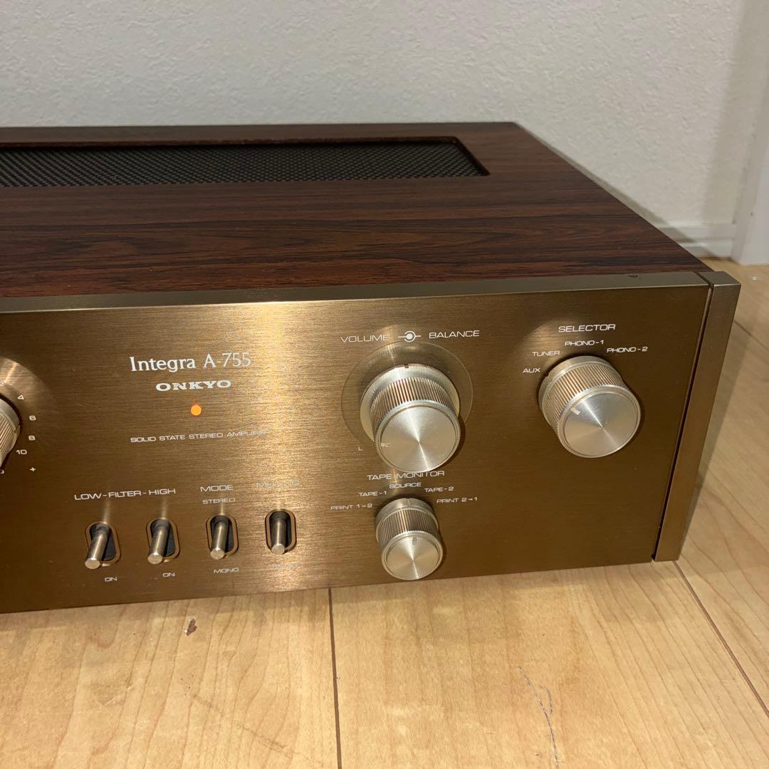 onkyo プリメインアンプ Integra A-755 動作品 いい音です - メルカリ