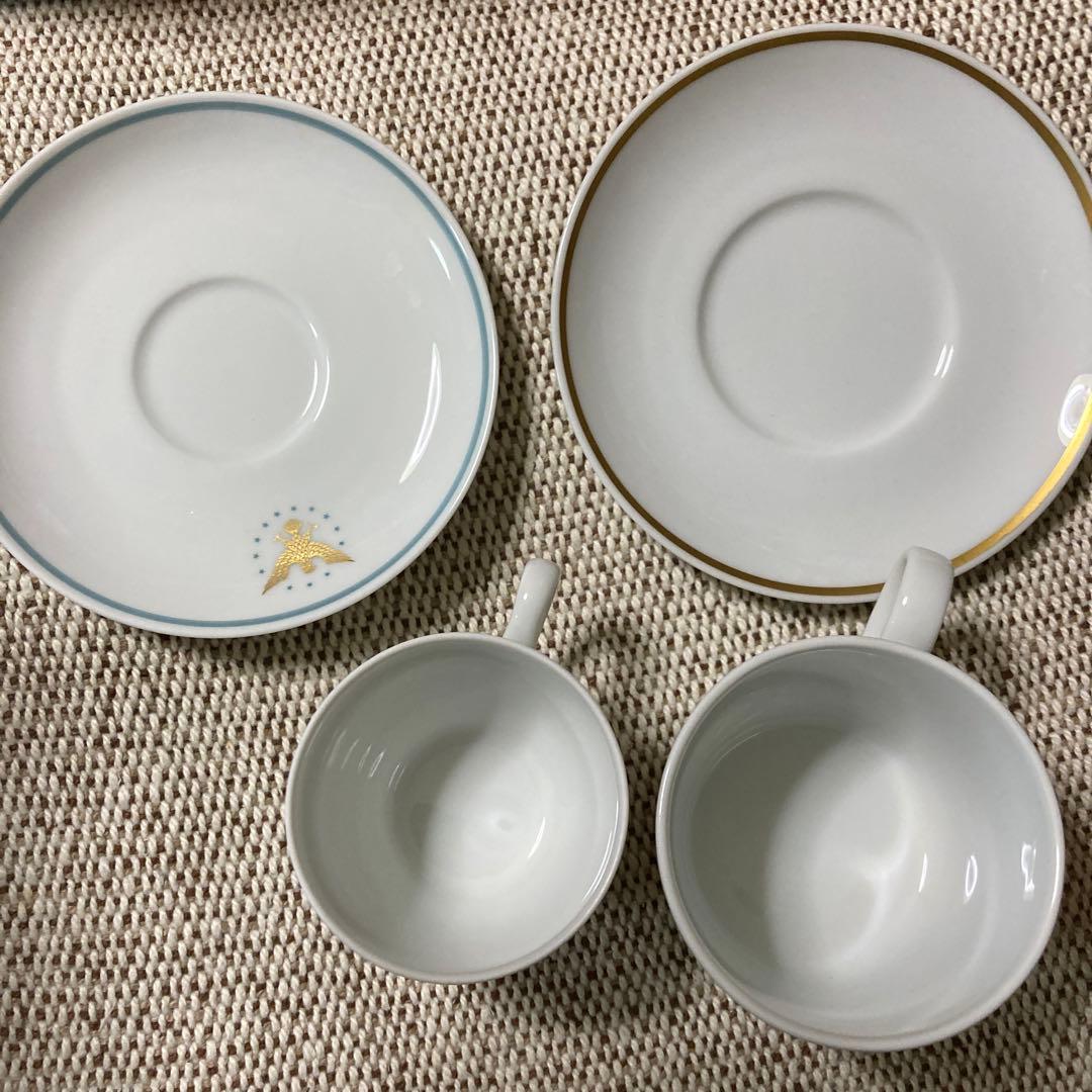 PAN AM パンナム航空 カップ&ソーサー ノリタケ製 2客セット - メルカリ