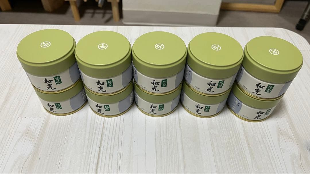 丸久小山園抹茶 和光 20g缶10個 丸久小山園抹茶 和光 20g缶10個 丸久小山園抹茶 和光 20g缶10個 抹茶