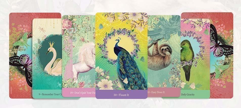 ☆正規品オラクルカード☆金縁✨柔らかな癒しの世界✨優しいタッチの