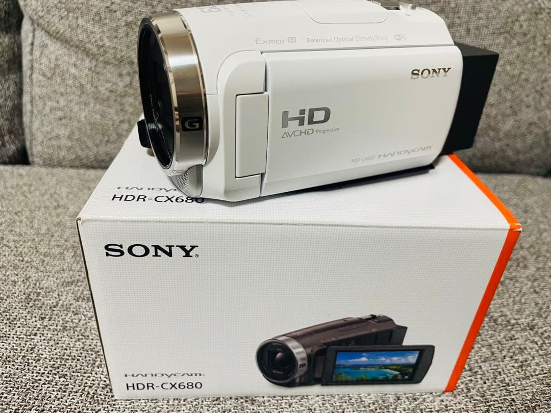 【新品未使用】　SONY ビデオカメラ　HDR-CX680 SONY HDR-CX680を徹底レビュー！実際に使ってわかったメリット