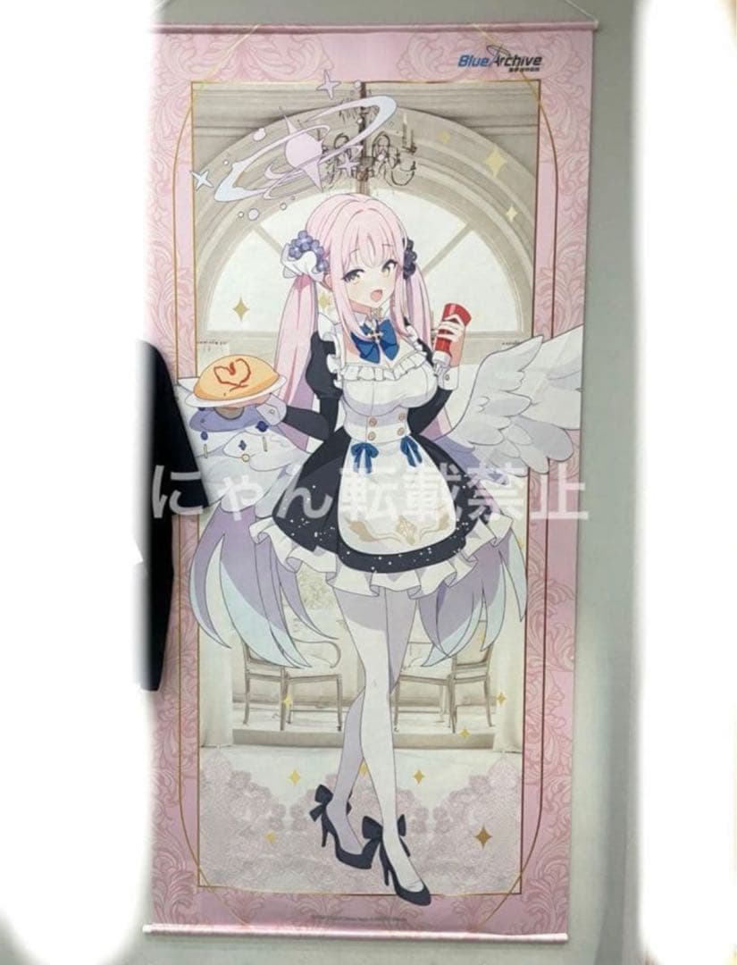 韓国限定 ブルアカ ブルーアーカイブ コラボカフェ 特大タペストリー