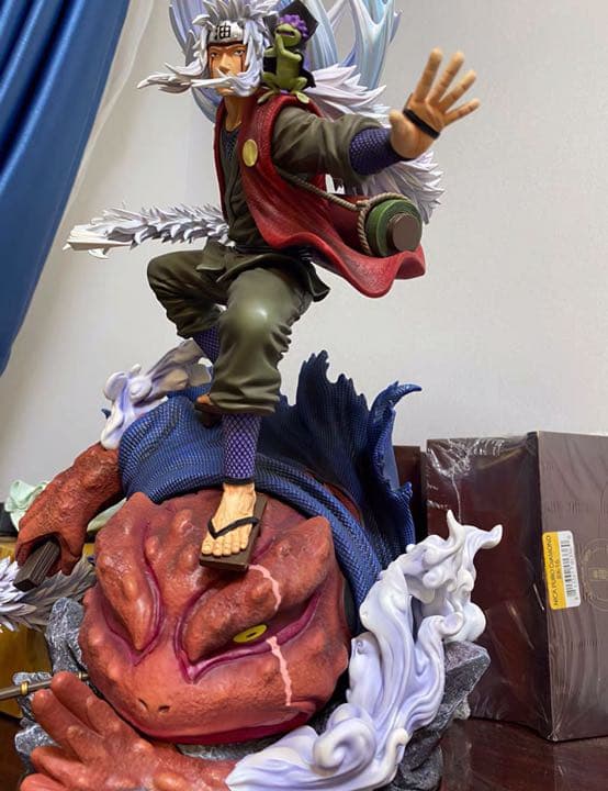 NARUTO ナルト 自来也 ガレージキット ガレキ スタチュー ② - メルカリ