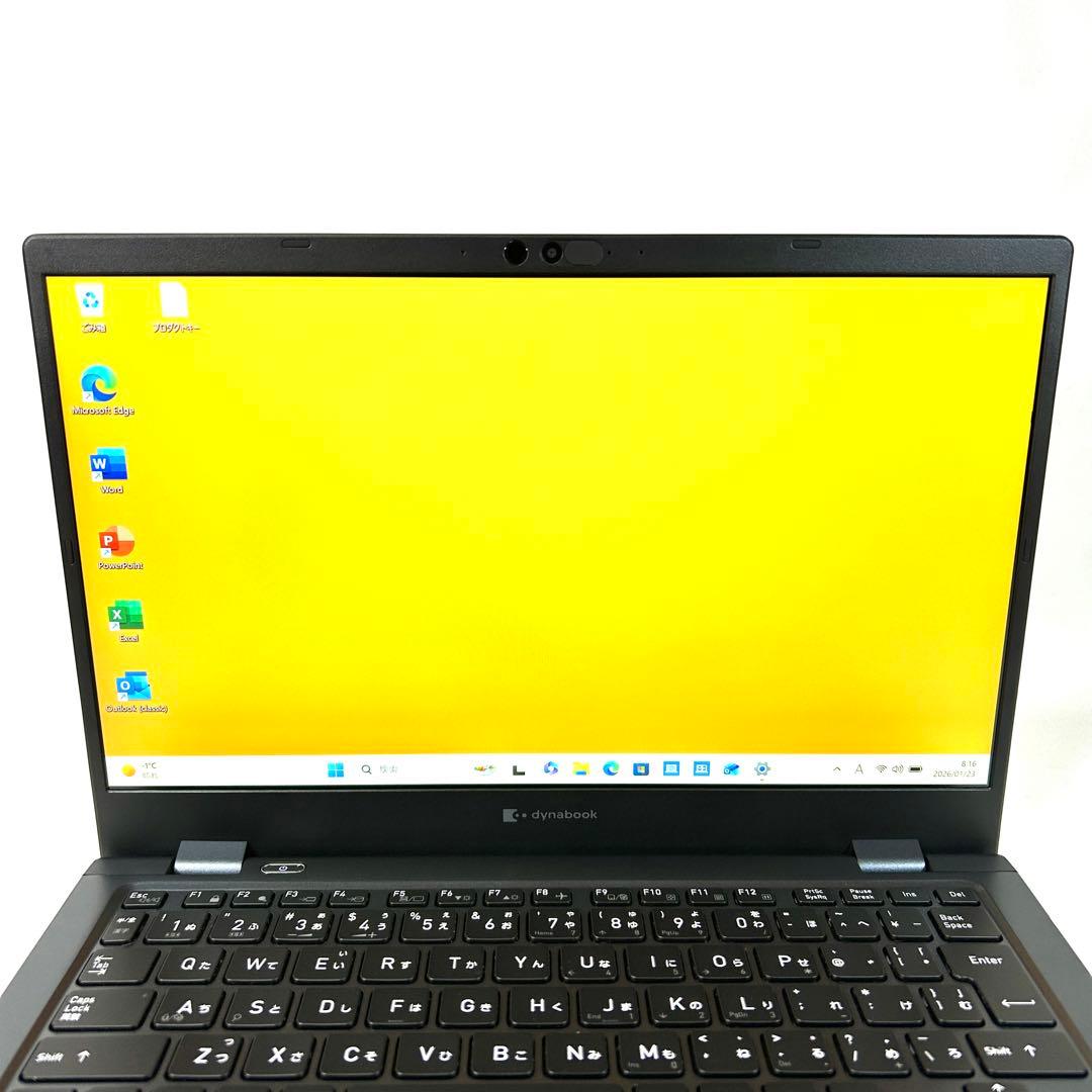 超美品 東芝 dynabook G83/LY i7 512GB 32GB 13型 - メルカリ