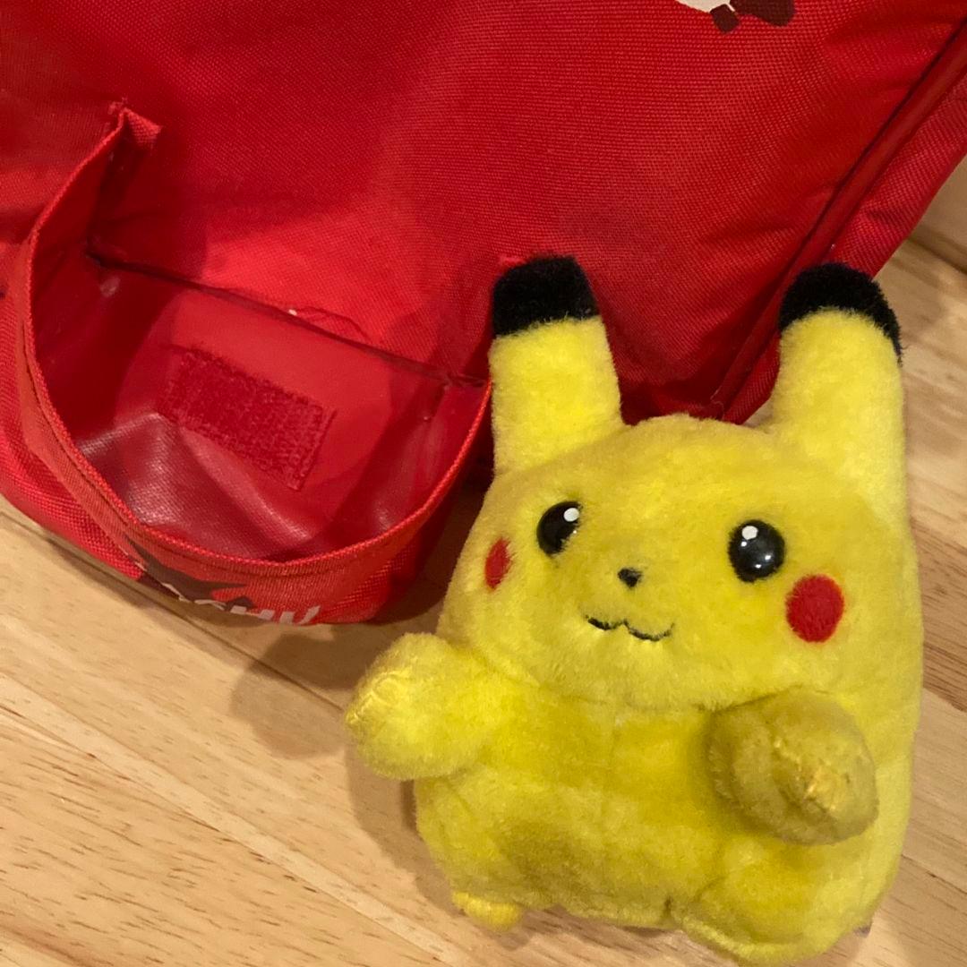 ポケモン リュック 初期ピカチュウ ぬいぐるみ レトロ ヴィンテージ