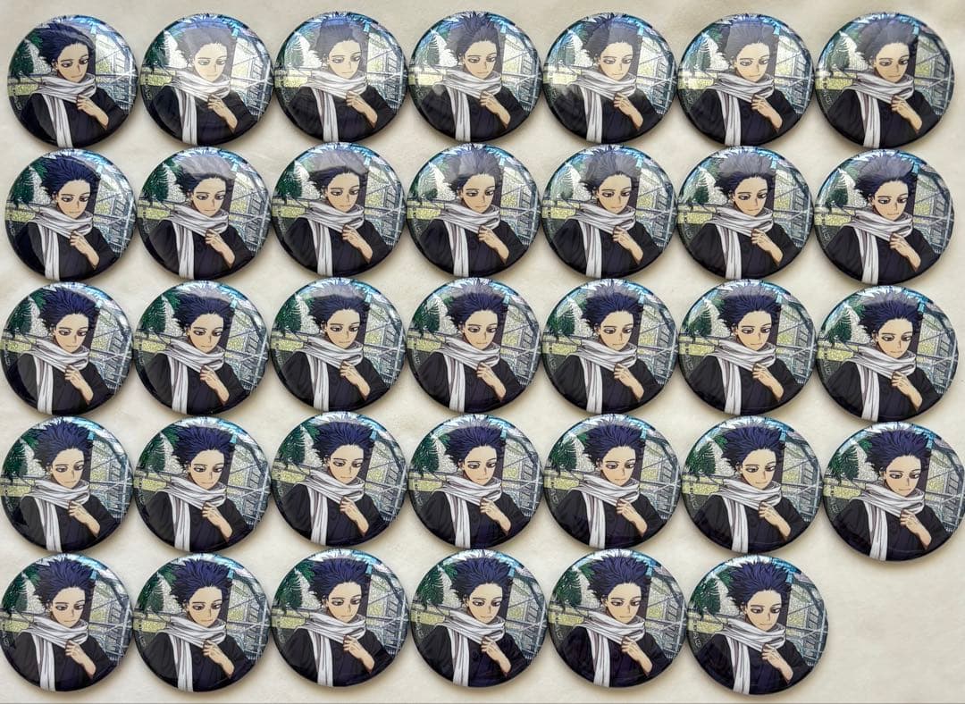 僕のヒーローアカデミア 花やしき グリッター缶バッジ 心操人使 ヒロアカ AMNIBUS-日常使いできるアニメグッズの通販サイト-