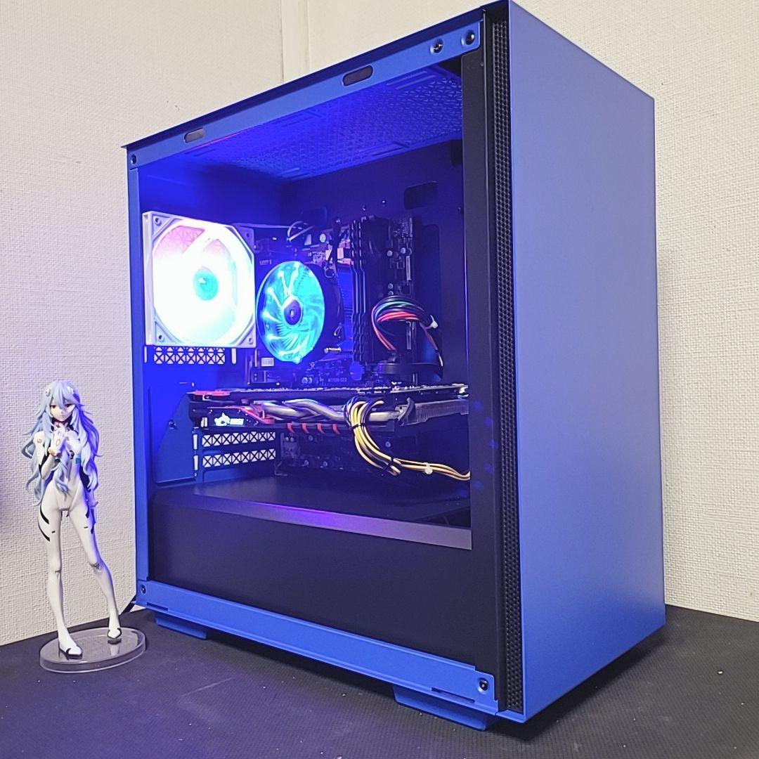 青色自作ゲーミングPC/Core i7-6700/16G/GTX970 - メルカリ