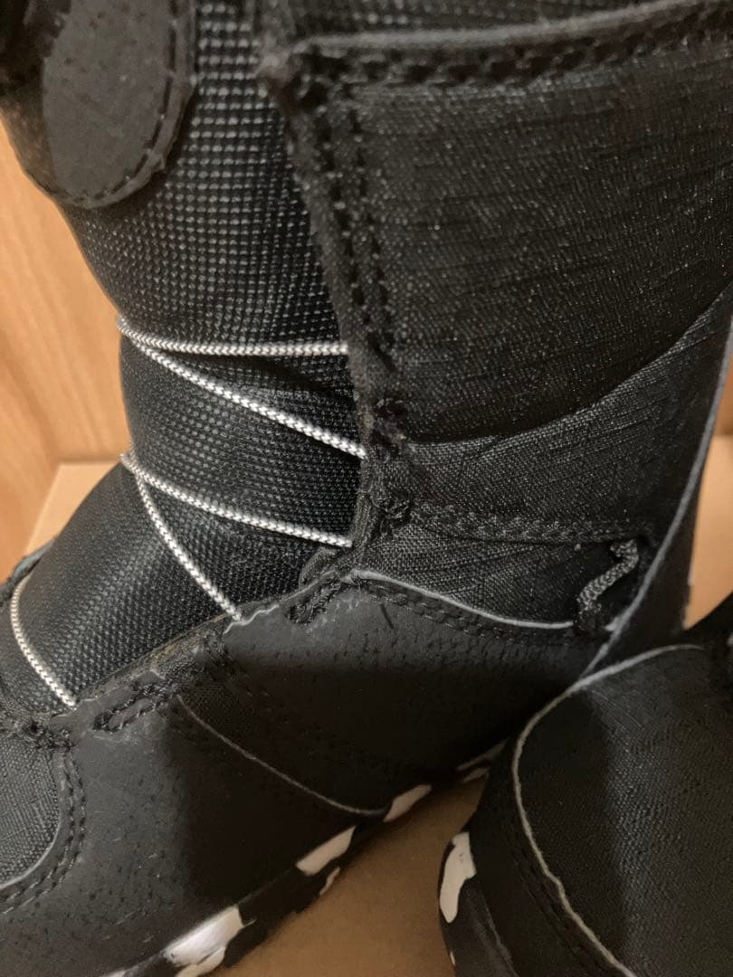 美品 Burton 子ども用スノーボードブーツ GROM 20.5cm 箱付き