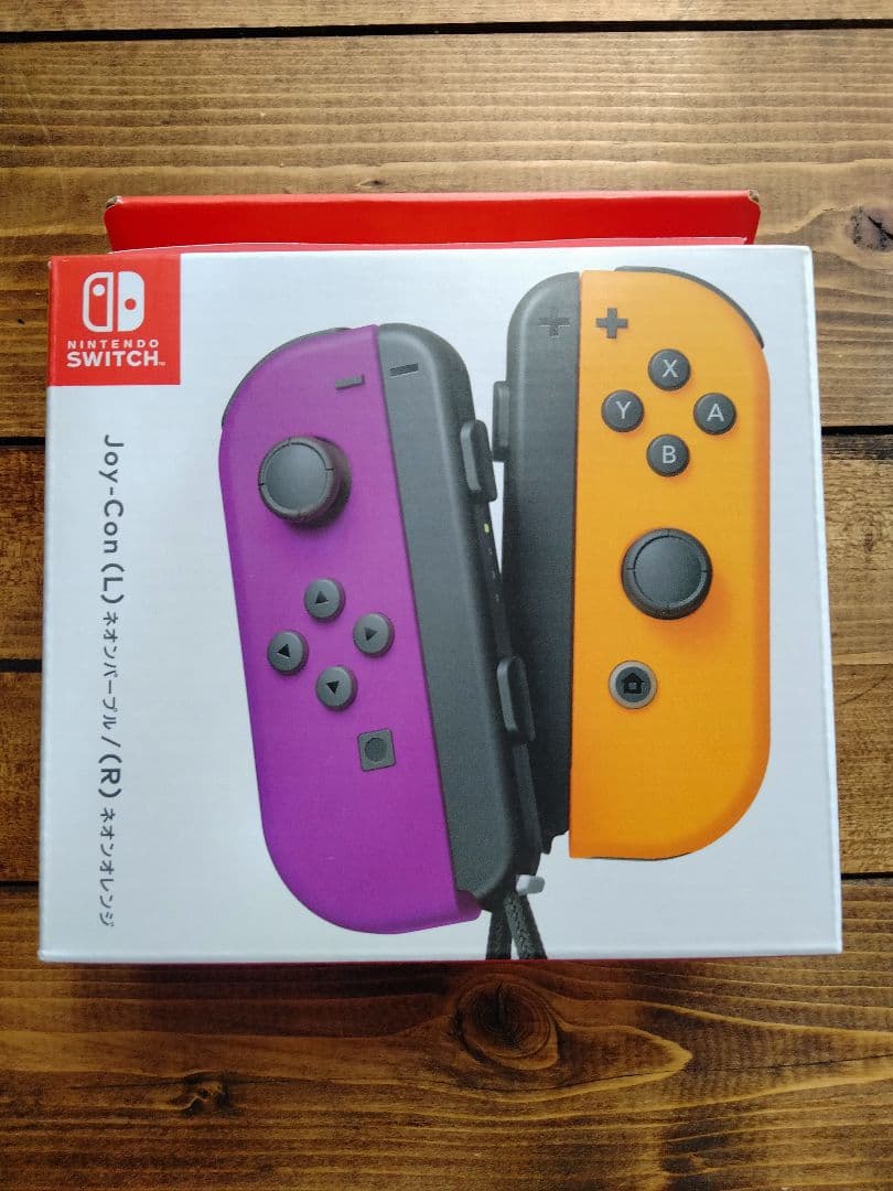 Nintendo Switch Joy-Con 紫 オレンジ セット 正規品 - メルカリ