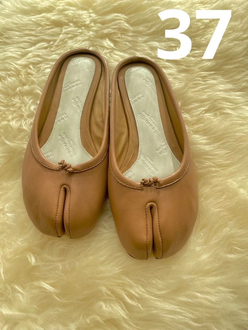 マルジェラ　Tabi ミュール　フラットシューズ　37 即納　カーフレザー 楽天市場】メゾン マルジェラ MAISON MARGIELA S39WZ0105 P6378