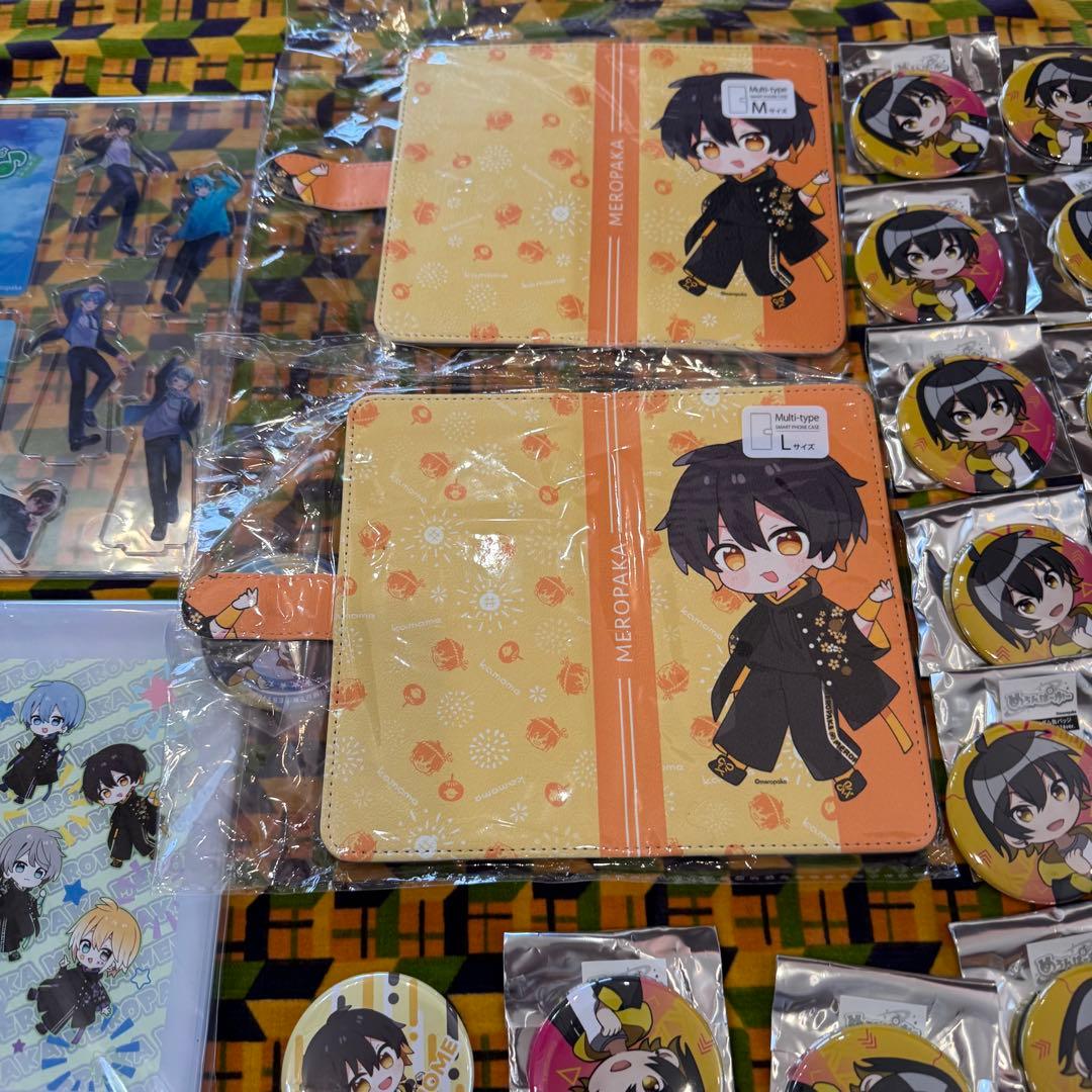 めろんぱーかー めろぱか かもめ 缶バッジ プラスおまけ色々セット