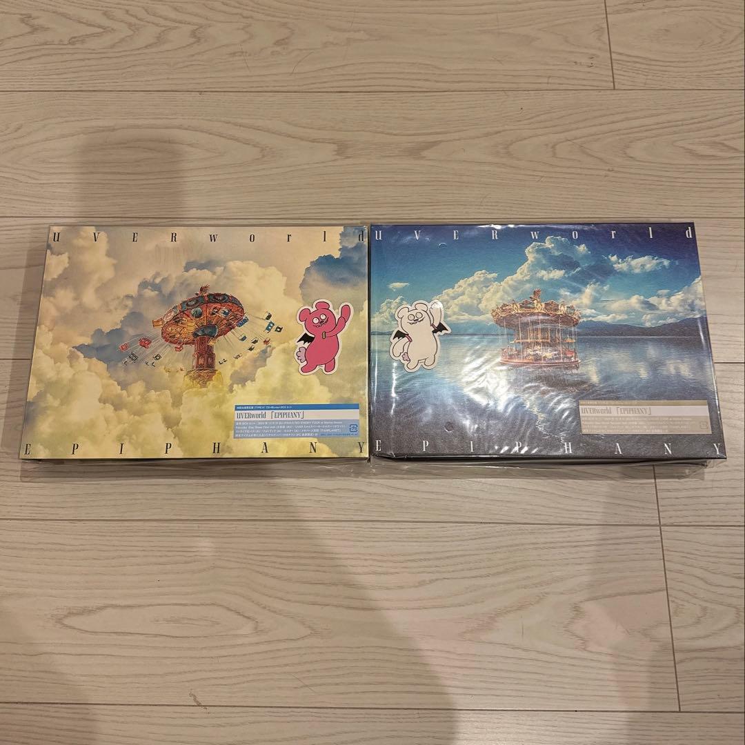 UVERworld / EPIPHANY 初回盤A＋B ウーバーちゃんステッカー UVERworld / EPIPHANY 初回盤A＋B ウーバーちゃんステッカー - メルカリ