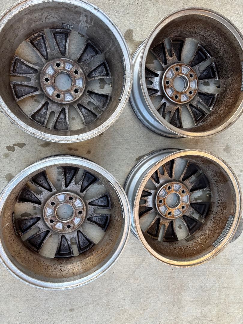 ホンダ 純正 ホイール RK 5ステップワゴン 16×6J 5穴 4本 +50 - メルカリ