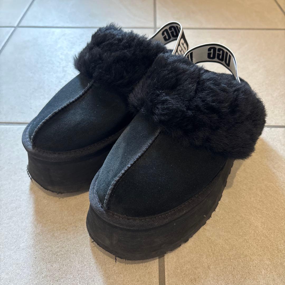 UGG ブラック W FUNKETTE アグ UGG W FUNKETTE （BLK） - ファッション通販 MAGASEEK(マガシーク)