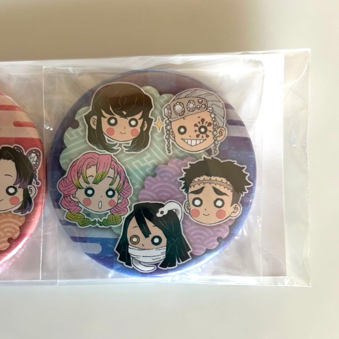 鬼滅の刃】原画展 吾峠呼世晴展 ゆる顔 柱 缶バッジ 2個セット - メルカリ