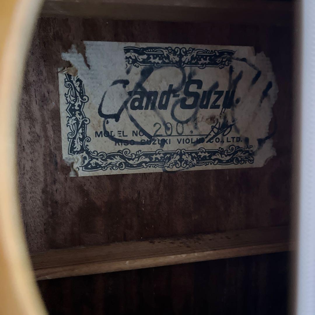 70年代 木曽スズキ ギター ギルドタイプMADE IN JAPAN - メルカリ