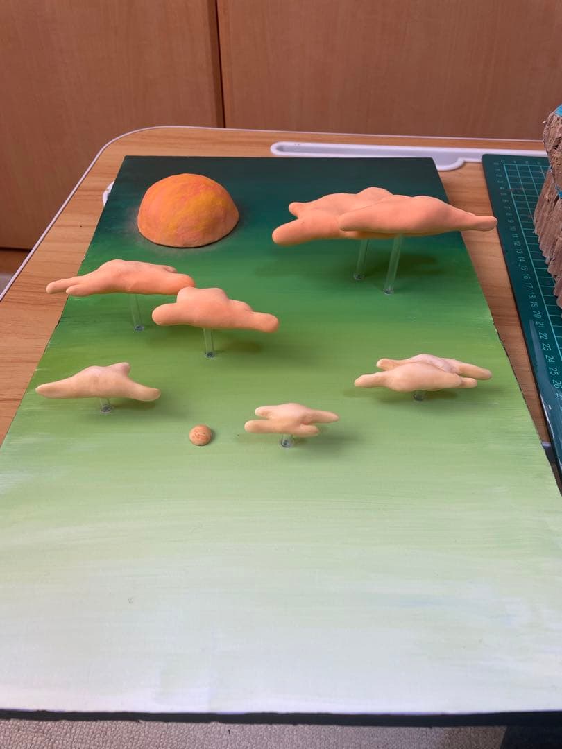 ドラゴンボール ナメック星 ジオラマ 自作 リペイント - メルカリ