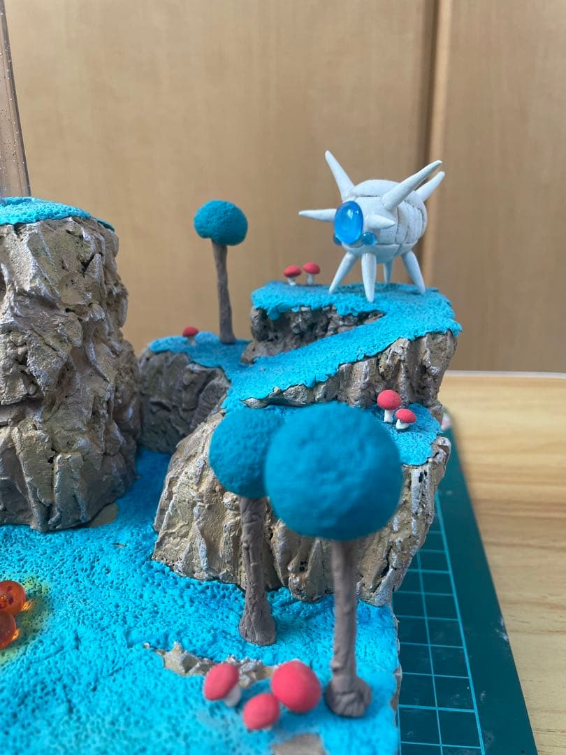 ドラゴンボール ナメック星 ジオラマ 自作 リペイント - メルカリ