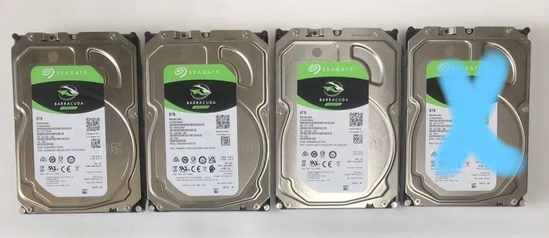 SEAGATE　BARRACUDA　８TB　HDD　3個 Amazon.com: Seagate BarraCuda 8 TB Internal Hard Drive HDD – 3.5