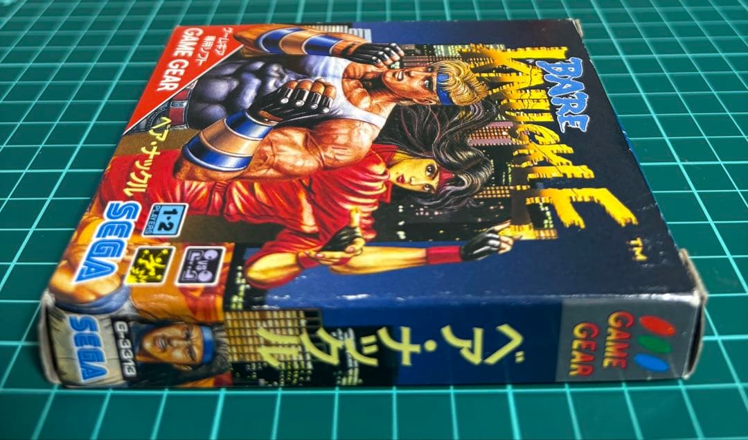 セガ ゲームギア ベアナックル 箱、説明書付き - メルカリ