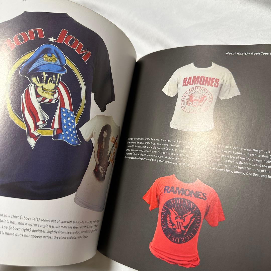 希少 洋書 70〜90'sロック Tシャツ写真集 本 服 エアロスミス - メルカリ