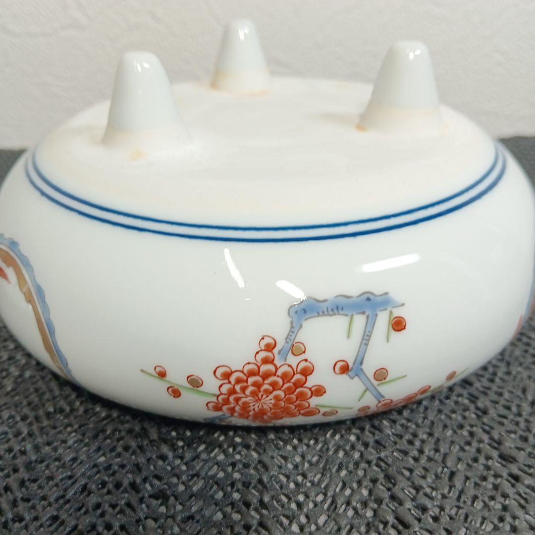 美品】有田焼 弥左衛門 染錦鳳文 香炉 - メルカリ