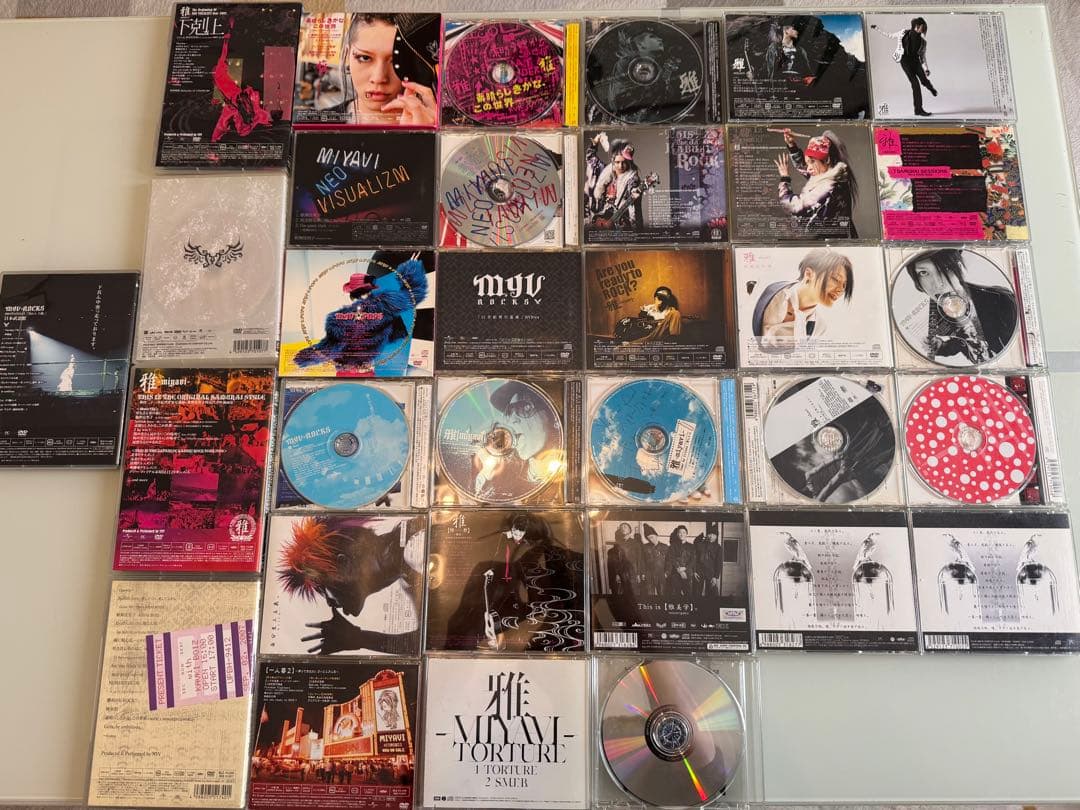 ★希少品★雅-miyavi- CD・DVDセット(33点)引退品