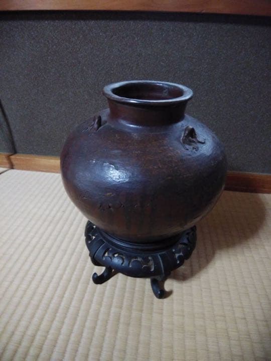 花瓶 古丹波焼 花瓶 古丹波焼 花瓶 古丹波焼