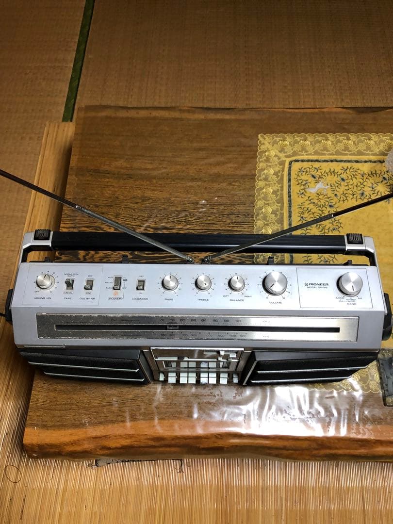 パイオニア ラジカセ SK-95 - メルカリ