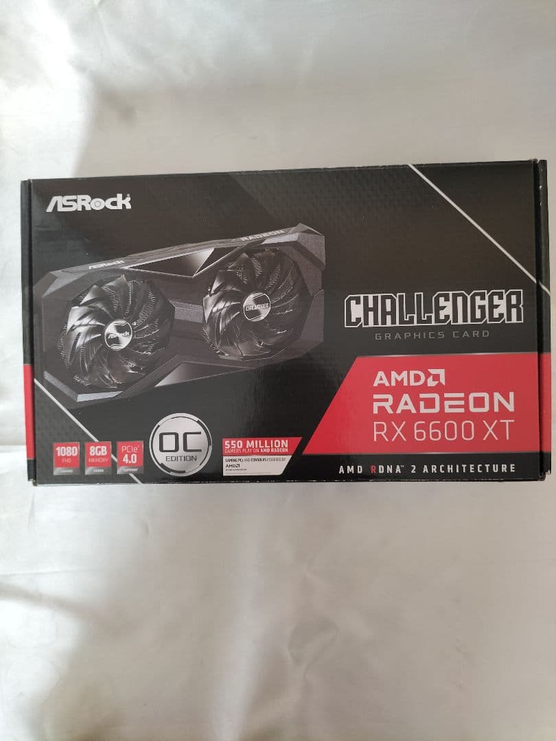 グラフィックボード・グラボ・ビデオカード ASRock Radeon RX 6600 XT CHALLENGER OC Radeon RX 6600 XT Challenger Pro 8G OC | ASRock グラフィックボード