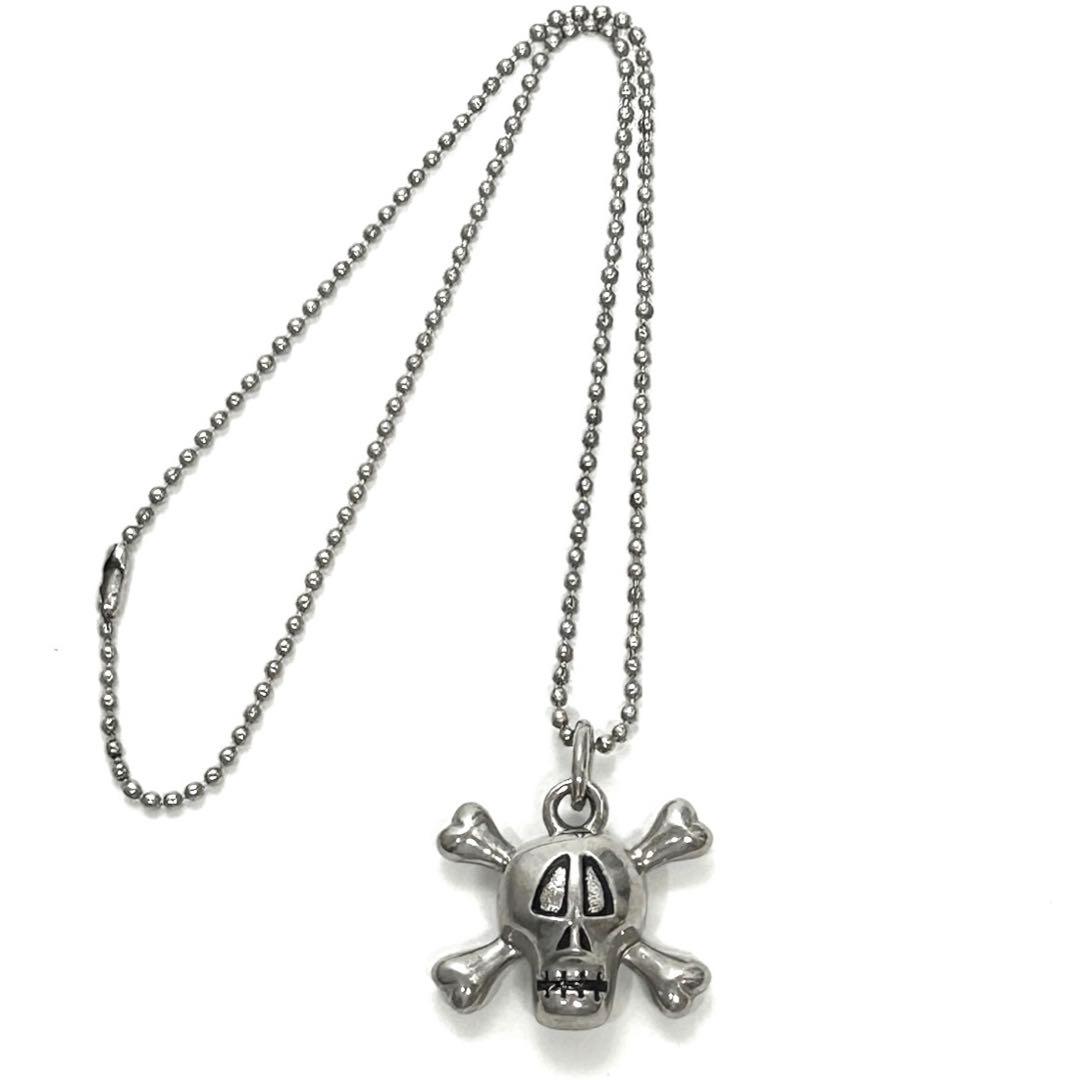 レア Stussy オールドステューシー スカルボーン ネックレス - メルカリ