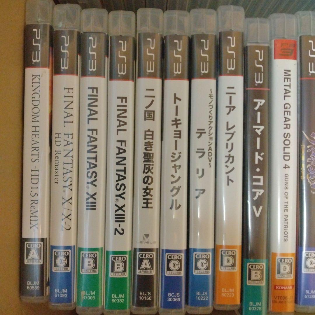 PS3 ゲームソフト セット 38本 まとめ売り - メルカリ