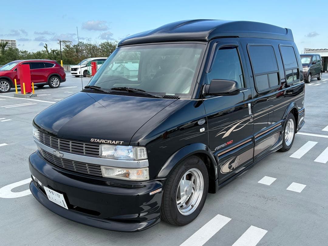 シボレーアストロ　スタークラフト　ミッドナイト　1ナンバー車検付き　三井物産 シボレー アストロ（価格:170万円, 愛知県, 物件番号:35791888） 詳細