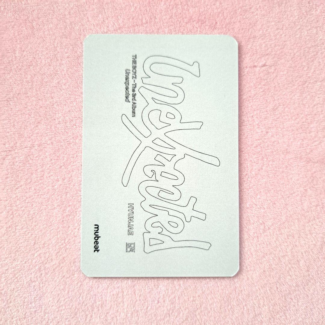 THE BOYZ ヒョンジェ トレカ unexpected mubeat - メルカリ