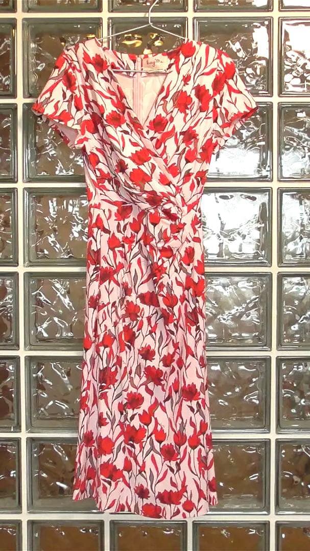 kay me レッドグロリアス ギャザーワンピース １１号　OBWG927513 kay me レッドグロリアス ギャザーワンピース 11号 OBWG927513 kay