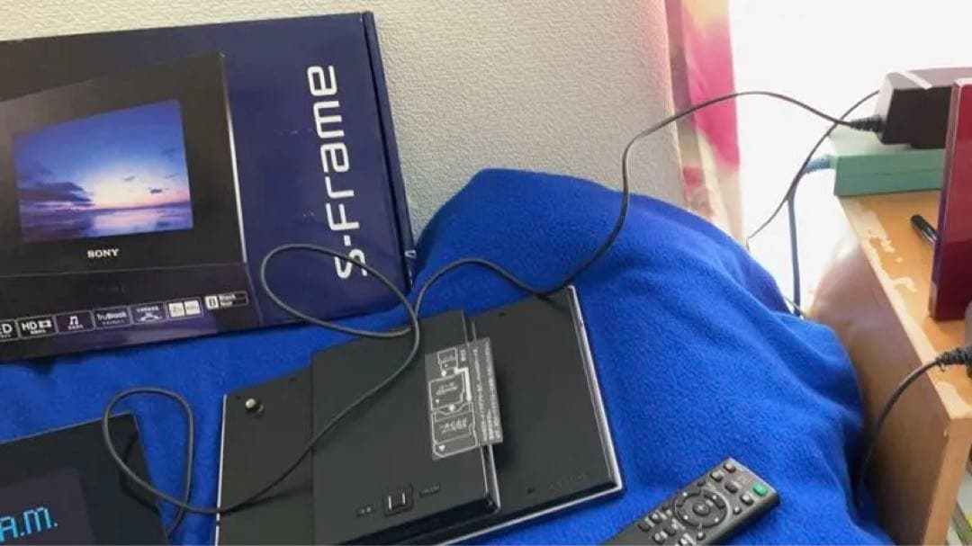 HDMI接続で動画大映し SONY DPF-XR80黒