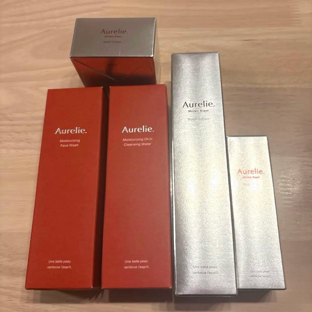 【新品】Aurelie. オレリー プレミアムエイジングケアセット 5点セット -
